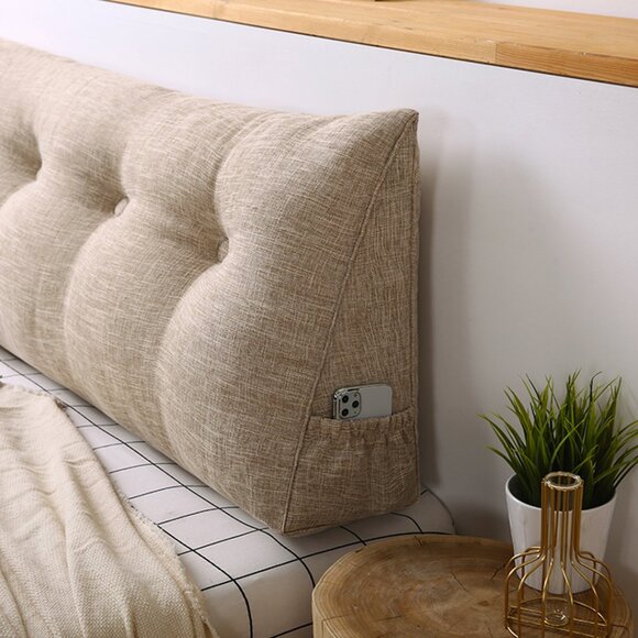 SOGA 100cm Beige Tatami Cushion - Picture 6 of 16